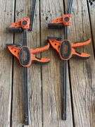 4 Jorgenson E-Z Hold Clamps