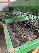 John Deere 750 Wheat Drill, 15ft, Front Dolly Wheels, 7 1/2'' spacing, s/n- NOO750X016600.