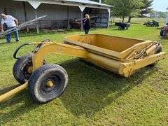 Eversman Hydraulic Scraper Model 2SD s/n 6505, 2 yard dirt scoop