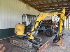 Wacker Neuson Model 3503 Mini Excavator, Hyd. Thumb, 12'' Blade, 705.2 hours, s/n- WNCE0307JPAL00299