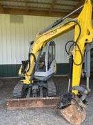 Wacker Neuson Model 3503 Mini Excavator, Hyd. Thumb, 12'' Blade, 705.2 hours, s/n- WNCE0307JPAL00299