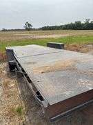 2020 Kaufman 7x24 tilt trailer, steel floor, HD Axles, Front Duals, Front toolbox