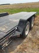 2020 Kaufman 7x24 tilt trailer, steel floor, HD Axles, Front Duals, Front toolbox
