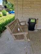 Hanging Porch Swing,  Vinal/Hard Plastic