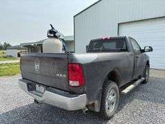 2014 Dodge Ram 2500 Single Cab Pick Up Truck, Hemi, 98,000 miles, 4wd, 6.4 ltr. V-8, Power Mirrors and Power Locks, Flip Up Console, VIN- 3C6MR5AJ5EG218554.