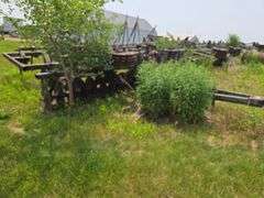 John Deere 1710 15 Shank Chisel Plow, 8 front weights