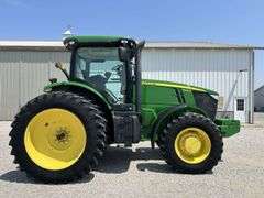 2011 John Deere 7230R Tractor, 2,588 hours, 5 Remotes, 16 front weights, ILS and IVT Transmission, 540pto, Pre Emission, 3pt, Firestone 480/80R46 Duals, 320/85R38 Front tires, s/n- 1RW7230RKBD002759 (click on documents for spec sheet)