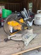 Dewalt Miter Saw, 12'' Adjustable, Electric