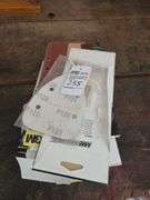 Assortment of clamp-on  sandpaper