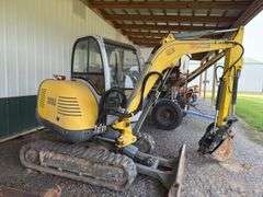 Wacker Neuson Model 3503 Mini Excavator, Hyd. Thumb, 12'' Blade, 705.2 hours, s/n- WNCE0307JPAL00299