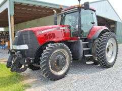 2008 Case IH Magnum 215 Tractor, 4,872 hours, Front Pto and Rear PTO, FM-750 Screen, Auto Steer, Light Bar, 80% Duals, 3pt, Big 1000pto, 380/90R50 AgriBib Duals, s/n- Z7RZ02457