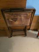 Card table and tv trays