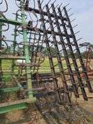 John Deere 960 Field Cultivator, rear hitch, S-Tine, 5 Bar Harrow, 30ft.