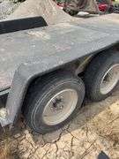 2020 Kaufman 7x24 tilt trailer, steel floor, HD Axles, Front Duals, Front toolbox