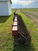 Hiniker 5700 rotary hoe 6 row & 1 owner