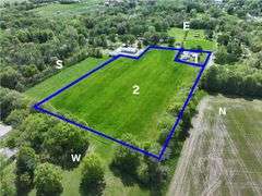 Tract 2 • 6.6 + or – Ideal building site (currently grass hay) Tract 2 will be sold by the acre.  Final bid will multiplied x 6.6 Located in Sec. 20, Casey Township, Clark County, ILANYTIME THERE IS A BID ON ANY TRACT WITH LESS THAN 3 MINUTES, 3 MINUTES WILL BE ADDED!