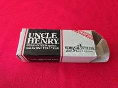 Uncle henry smokey lock back knife