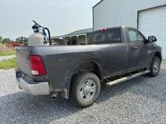 2014 Dodge Ram 2500 Single Cab Pick Up Truck, Hemi, 98,000 miles, 4wd, 6.4 ltr. V-8, Power Mirrors and Power Locks, Flip Up Console, VIN- 3C6MR5AJ5EG218554.