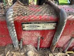 Hiniker 5700 rotary hoe 6 row & 1 owner