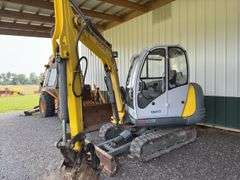 Wacker Neuson Model 3503 Mini Excavator, Hyd. Thumb, 12'' Blade, 705.2 hours, s/n- WNCE0307JPAL00299