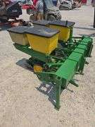 2 Row John Deere 7000 planter, 3pt, No-Till, Corn, bean, and milo ...
