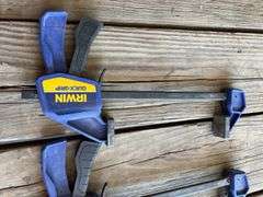 2 Irwin 6'' Furniture Clamps