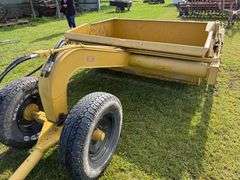 Eversman Hydraulic Scraper Model 2SD s/n 6505, 2 yard dirt scoop