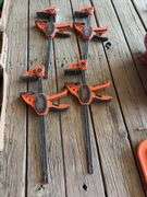 4 Jorgenson E-Z Hold Clamps