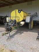Pull Type Best Way Sprayer, 1000 gallon, Hyd Drive, s/n- 61126, with Raven controller and monitor