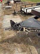 2020 Kaufman 7x24 tilt trailer, steel floor, HD Axles, Front Duals, Front toolbox