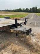 2020 Kaufman 7x24 tilt trailer, steel floor, HD Axles, Front Duals, Front toolbox