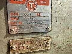 Toledo meat grinder/chopper Model 5223 s/n 858684 1hp electric
