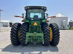 2011 John Deere 7230R Tractor, 2,588 hours, 5 Remotes, 16 front weights, ILS and IVT Transmission, 540pto, Pre Emission, 3pt, Firestone 480/80R46 Duals, 320/85R38 Front tires, s/n- 1RW7230RKBD002759 (click on documents for spec sheet)