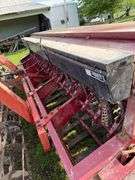 Case IH 5100 Soybean Special drill w/caddy, Danish tine cultivator & rolling basket s/n 0390207C026104.