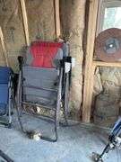 2 Folding/Rocking Lawn Chairs