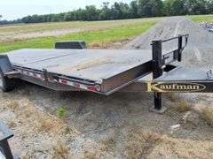 2020 Kaufman 7x24 tilt trailer, steel floor, HD Axles, Front Duals, Front toolbox