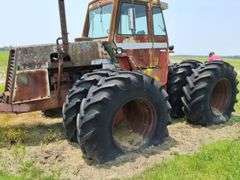 Case 2670 4wd Tractor, 3pt, small 1000pto, buyer must load.