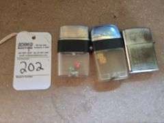 Vintage Lighters with dice