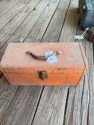 Metal Toolbox with poly yard stakes