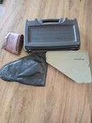 Handgun cases and small Tasco scope