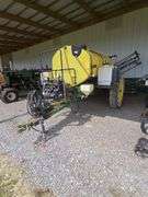 Pull Type Best Way Sprayer, 1000 gallon, Hyd Drive, s/n- 61126, with Raven controller and monitor