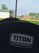 2022 TITAN HD Quick Attach Hyd. Stump Grinder, Like new, low use