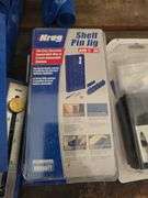 Kreg Jig R3  with jig shelf, side jig, level, and drill bit kit