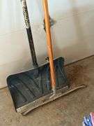 Snow Shovel and Squeegee