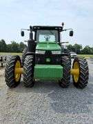 2015 John Deere 8295R Tractor, 4,032 hours, Front Duals 380/80R38, ILS Suspension, Power Shift, Rear Duals , 5 Remotes, 3pt, Rear inside and rear outside weights, Power Beyond, Big 1000pto, Leather, Deluxe Cab, Full Front weights, s/n- 1RW8295RCFP105204 (click on documents for spec sheet)