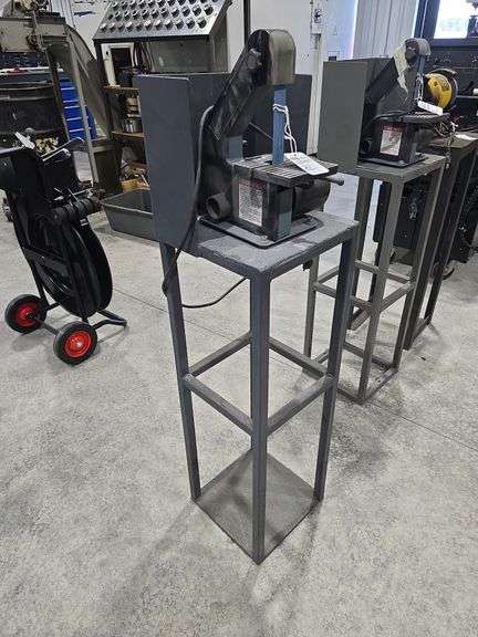 1" electric belt sander on stand