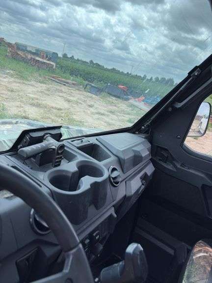 2019 Polaris Ranger 1000XP, Dual Overhead CAM, Pro Star Doors, Heat/AC, Leather, 3,217 miles, Radio, Camo, Power Windows, 344 hours