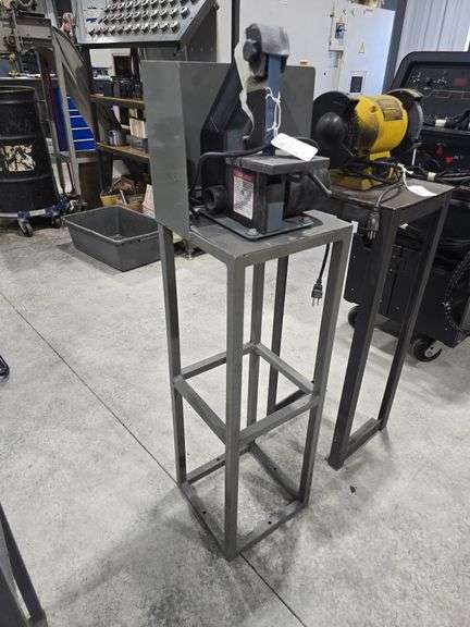 1" electric belt sander on stand