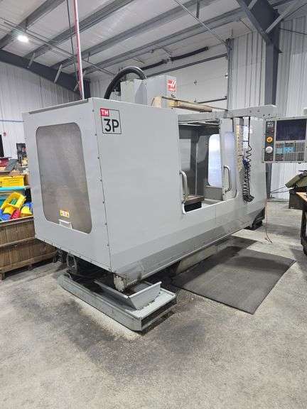 2009 Haas TM-3P Mill, 4th axis wired, High Speed Machining, CAT 40 taper