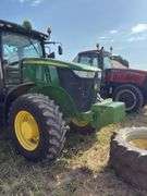 2011 John Deere 7230R Tractor, 2,588 hours, 5 Remotes, 16 front weights, ILS and IVT Transmission, 540pto, Pre Emission, 3pt, Firestone 480/80R46 Duals, 320/85R38 Front tires, s/n- 1RW7230RKBD002759 (click on documents for spec sheet)